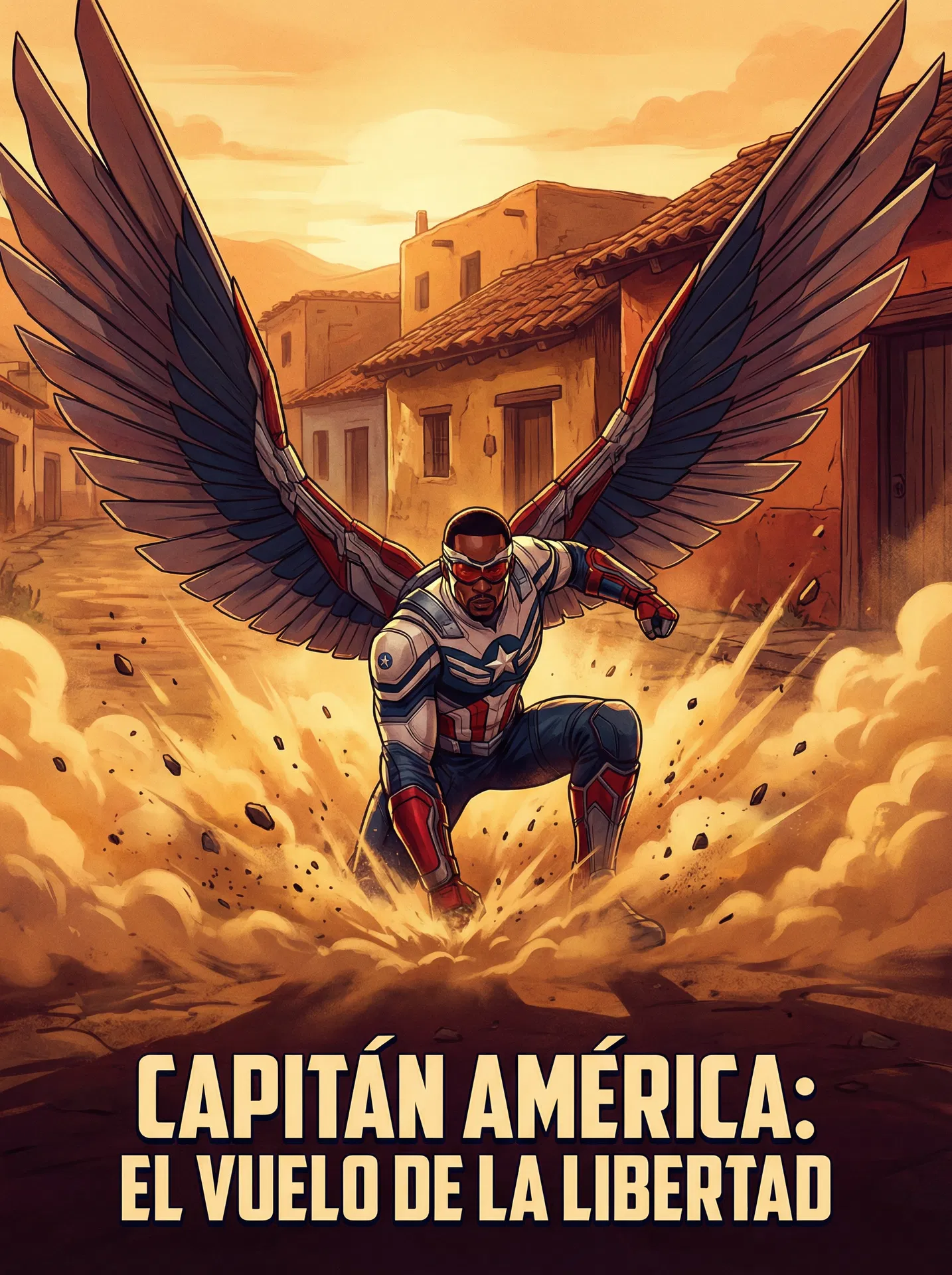 Sam Lands in Mexico #BNW-11 - 2025 Topps Marvel Studios