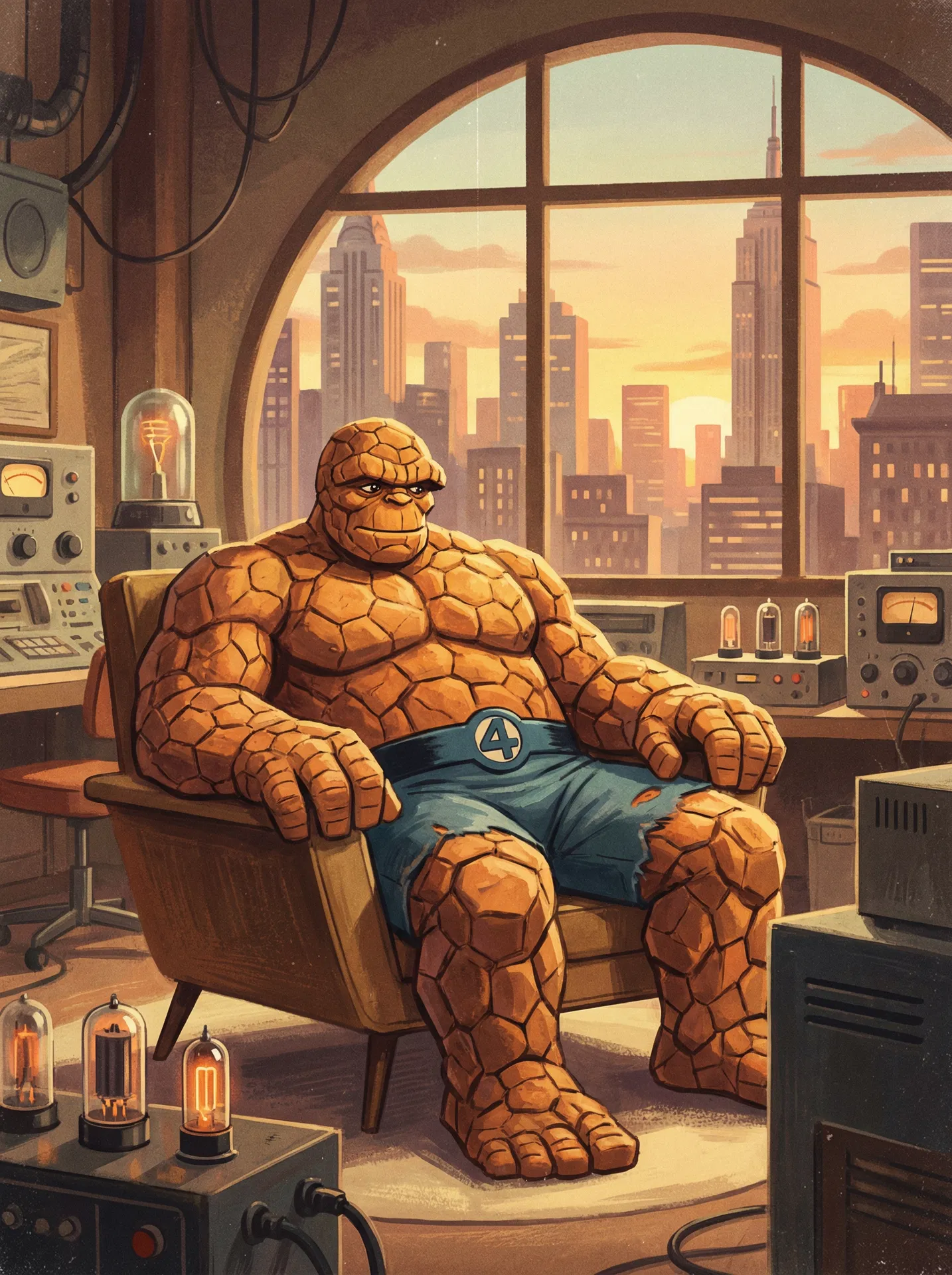 The Thing/Ben Grimm #FF-11 - 2025 Topps Marvel Studios