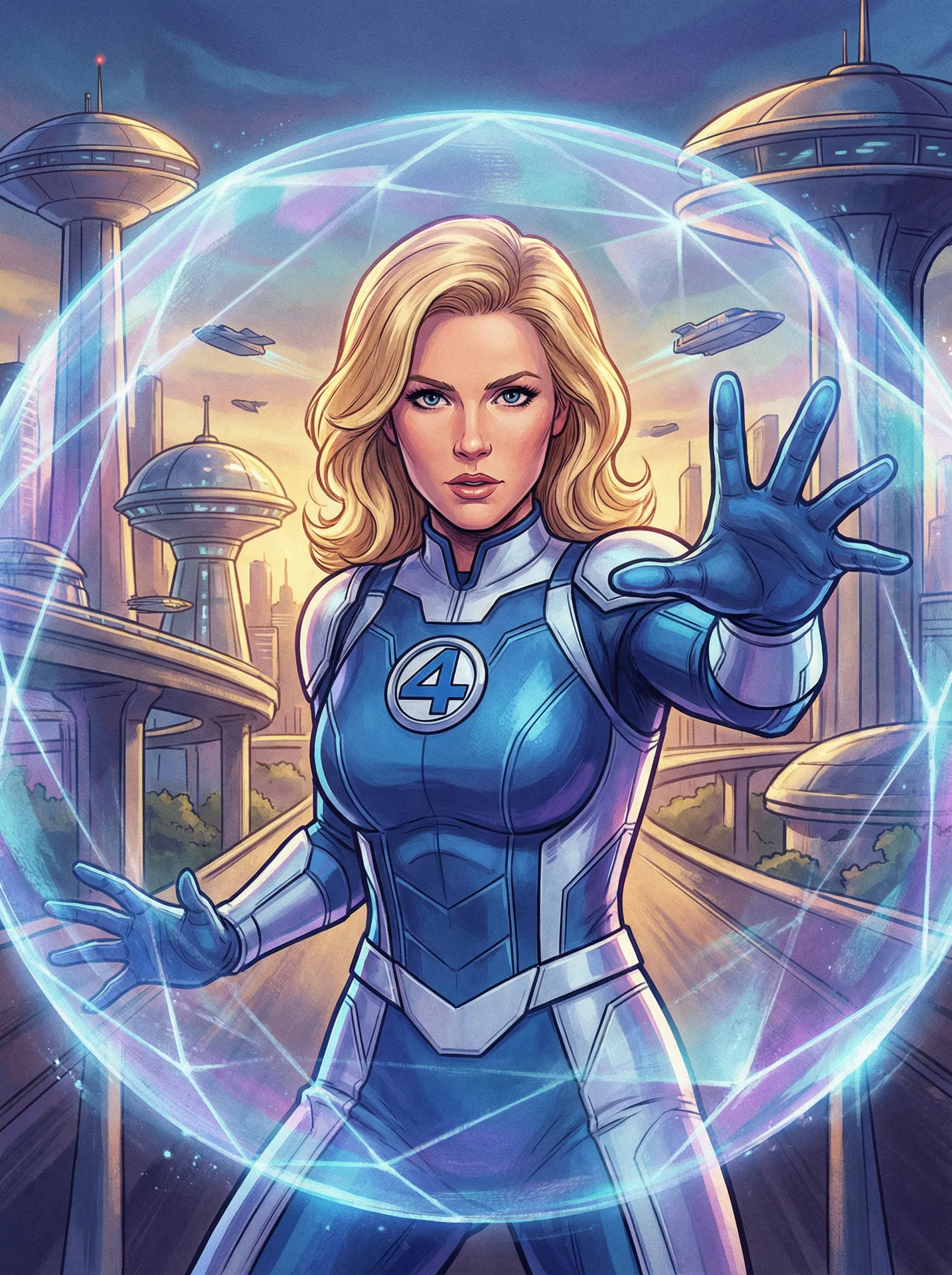 Invisible Woman/Sue Storm #FF-2 - 2025 Topps Marvel Studios