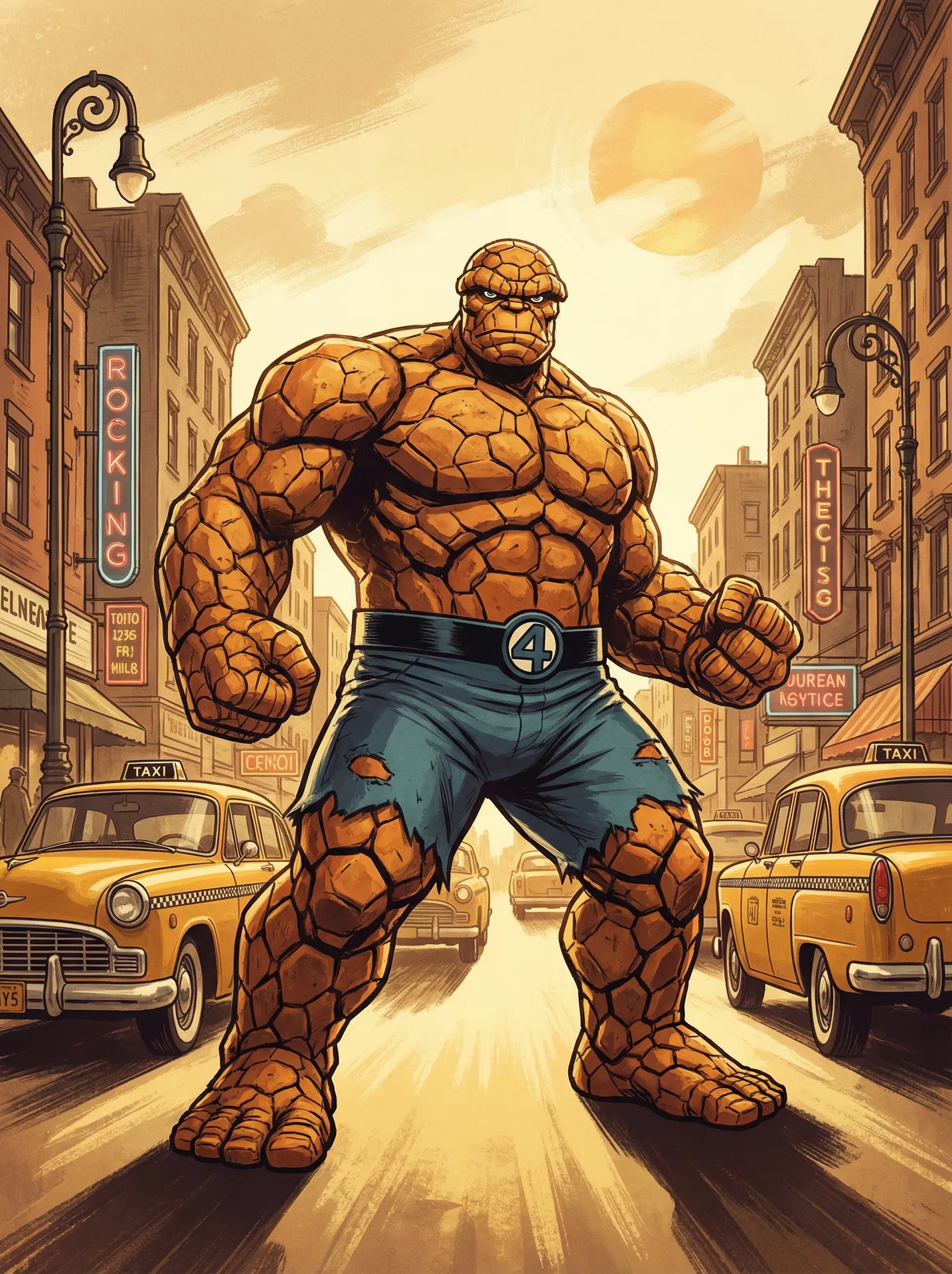 The Thing/Ben Grimm #FF-4