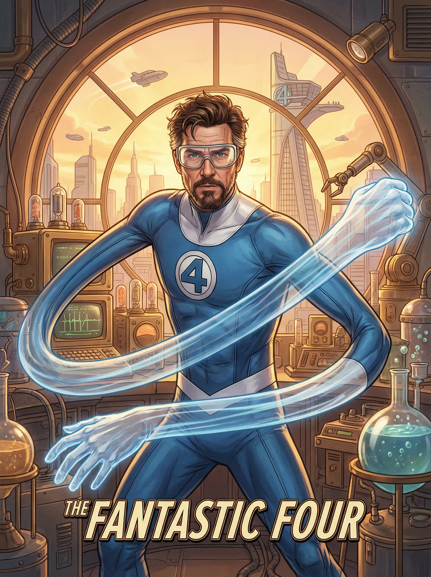 Mister Fantastic/Reed Richards #FF-8 - 2025 Topps Marvel Studios