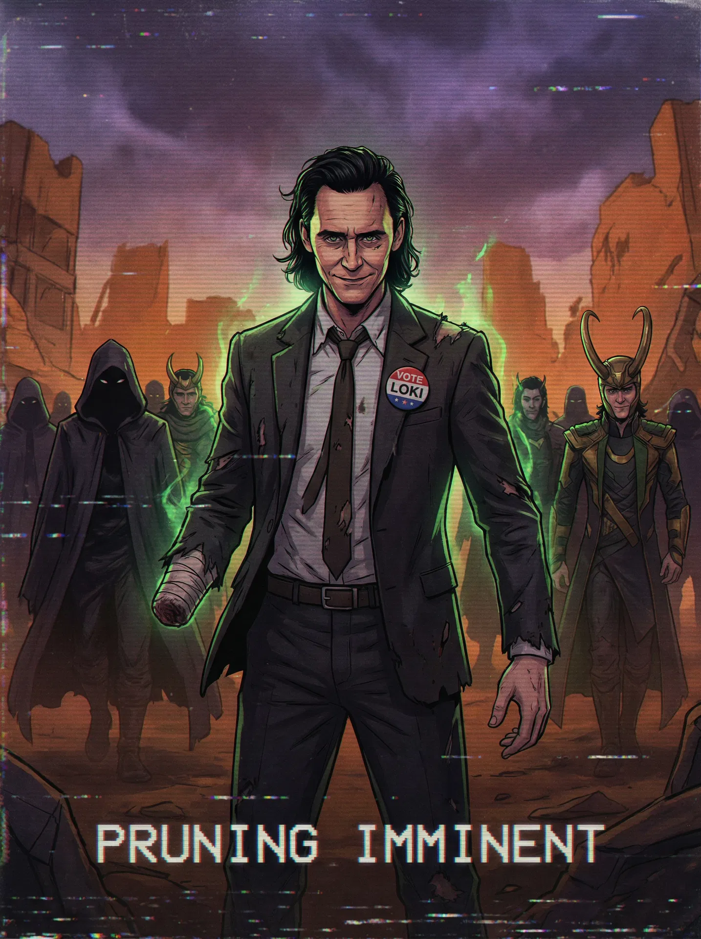 President Loki Loki #TVA-15 - 2025 Topps Marvel Studios