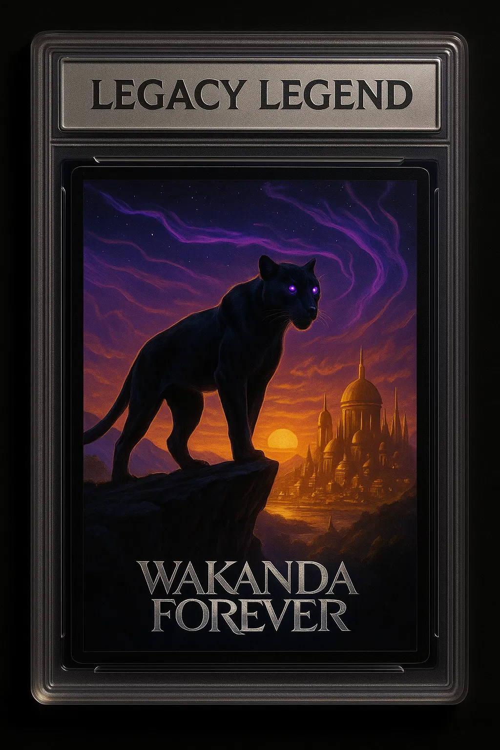 Chadwick Boseman as Black Panther - Legacy Legend trading card