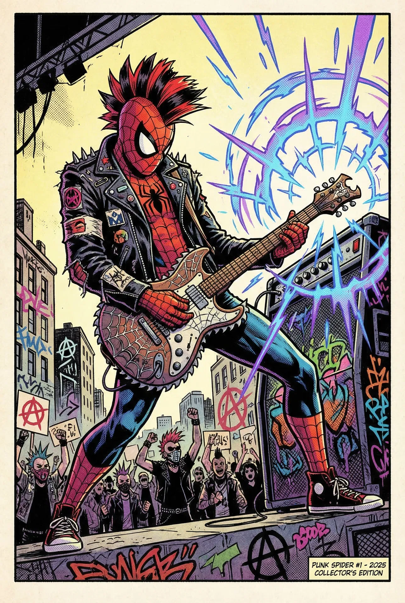 Spider-Punk #144 - 2025 Topps Comic Book Heroes