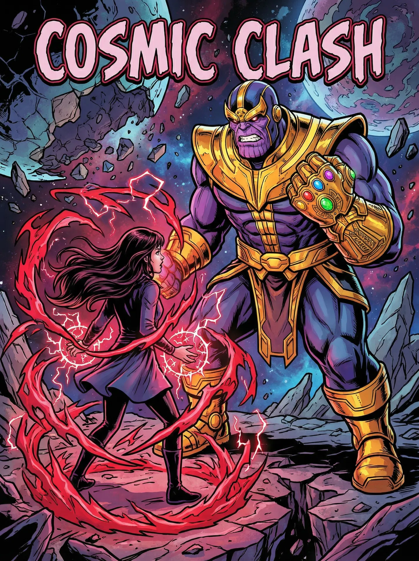 Thanos & Wanda Maximoff