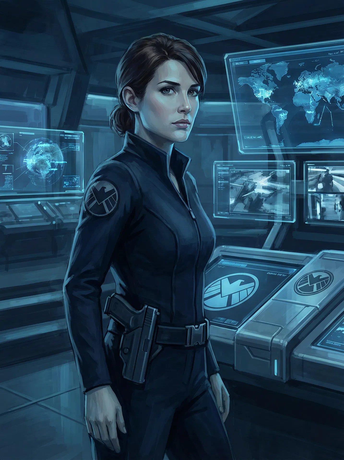 Agent Maria Hill Marvel's The Avengers Phase One #30