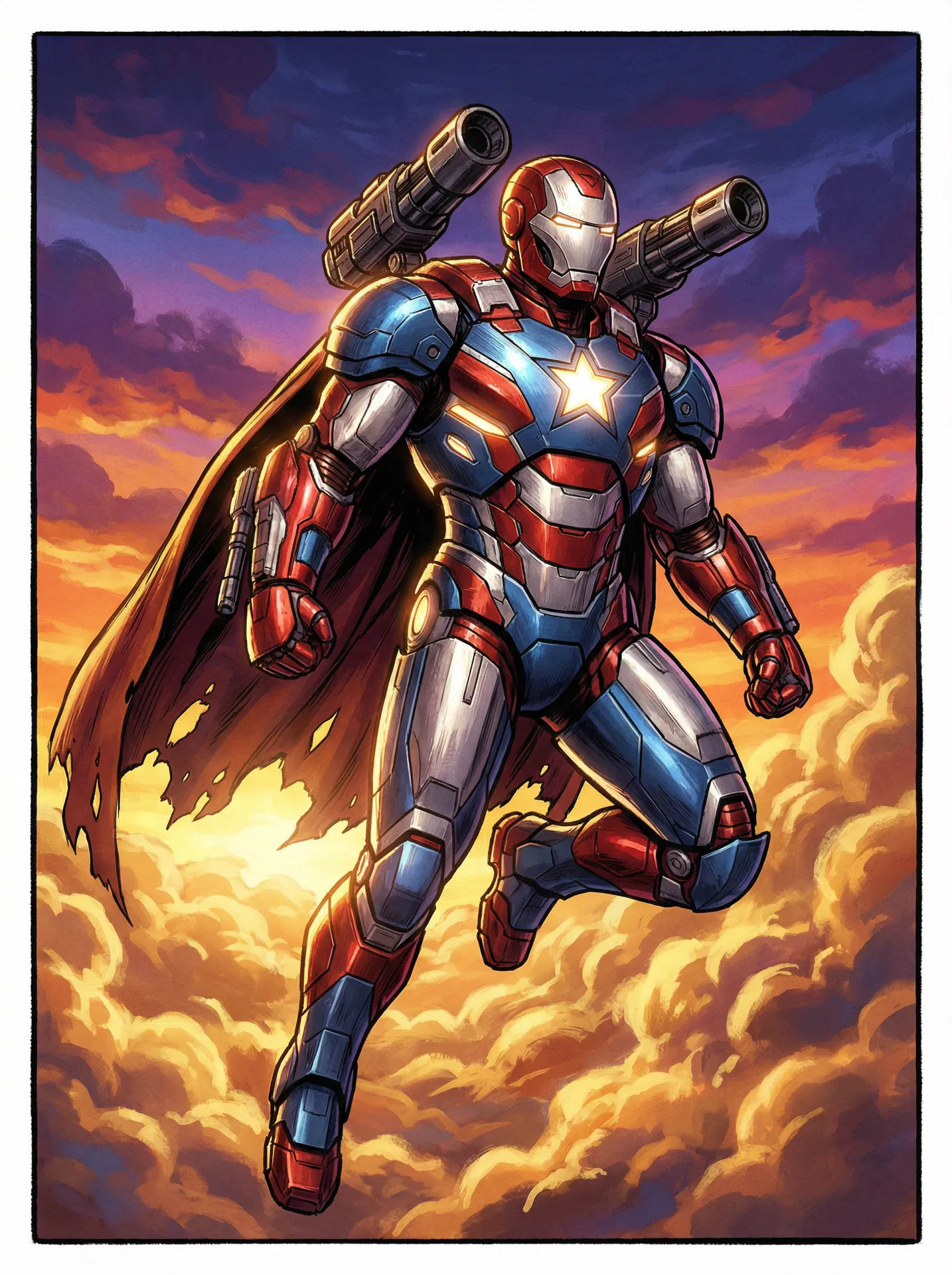 Iron Patriot James Rhodes Iron Man 3 Phase Two #31 - 2025 Topps Marvel Studios