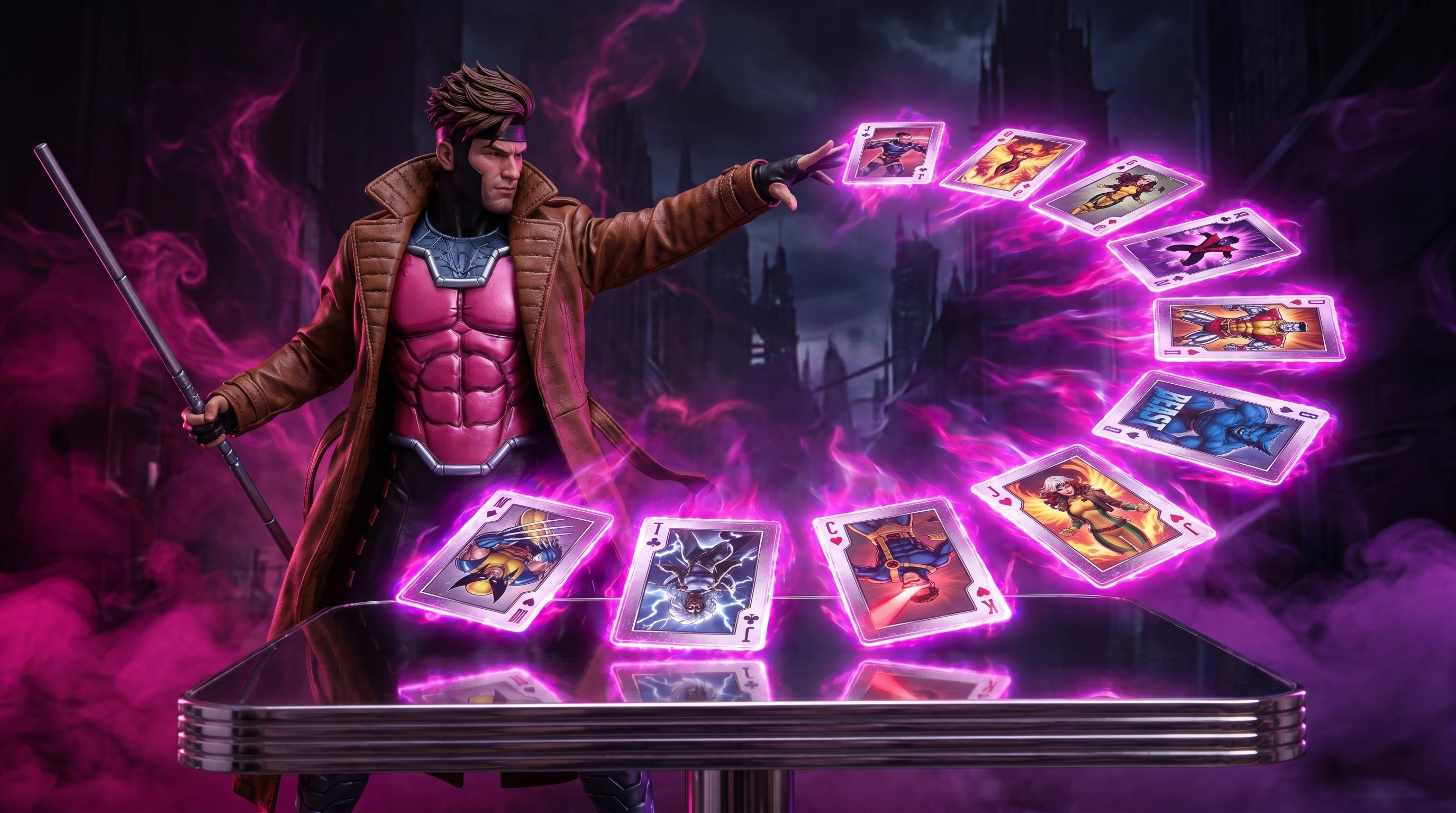 Gambit's Chrome Deck: The 52-Card Marvel Playing Card Set You Need to Complete