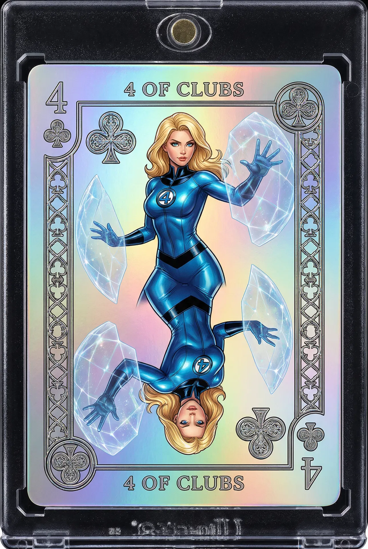 Invisible Woman Clubs 4 #C-4 - 2025 Topps Marvel Mint