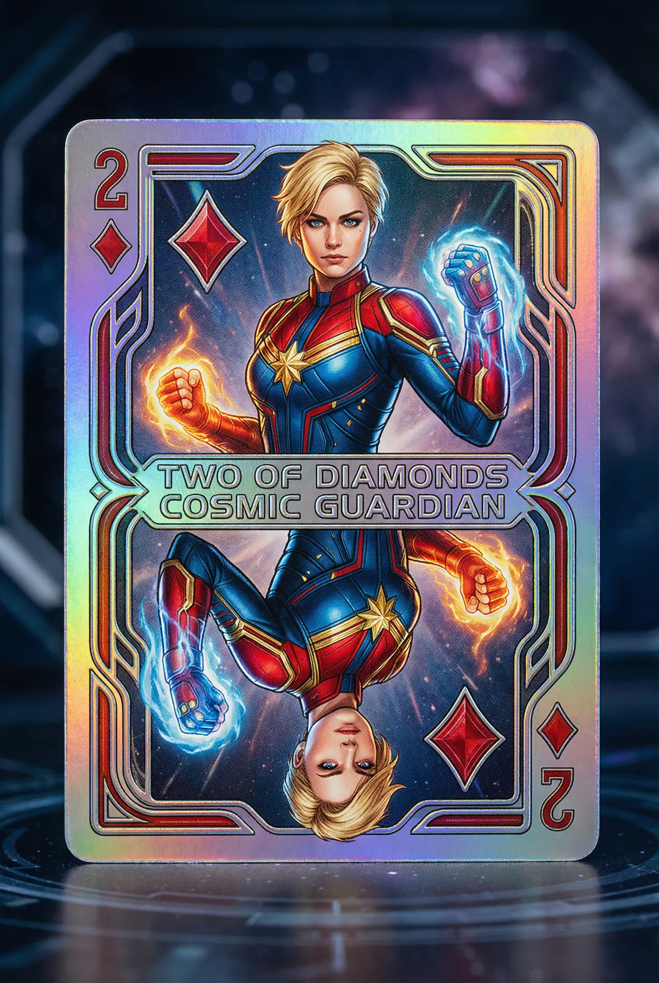 Captain Marvel Diamonds 2