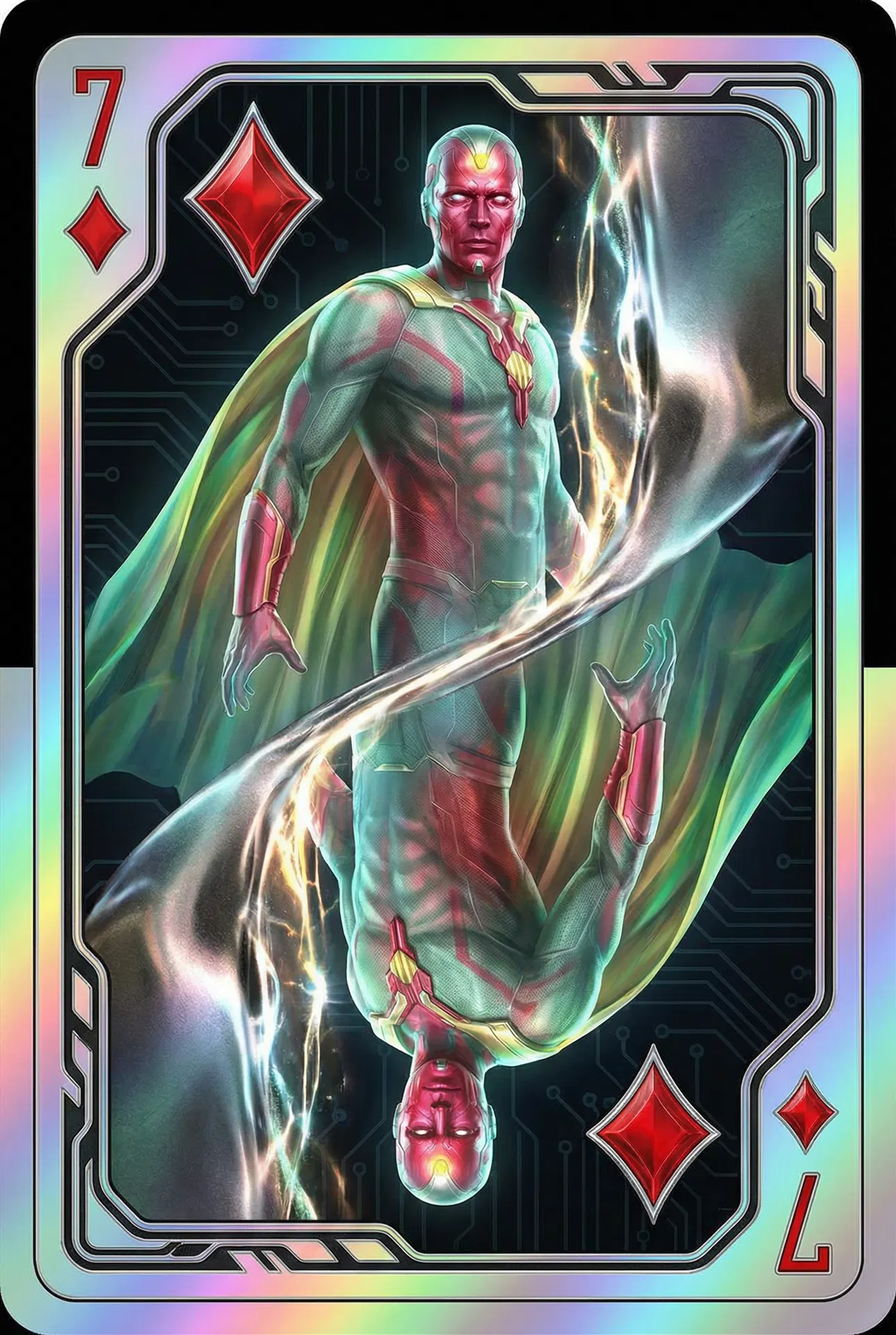 Vision Diamonds 7 #D-7 - 2025 Topps Marvel Mint