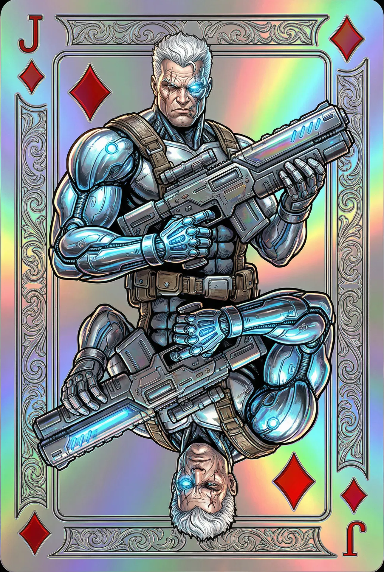 Cable Diamonds Jack #D-J - 2025 Topps Marvel Mint