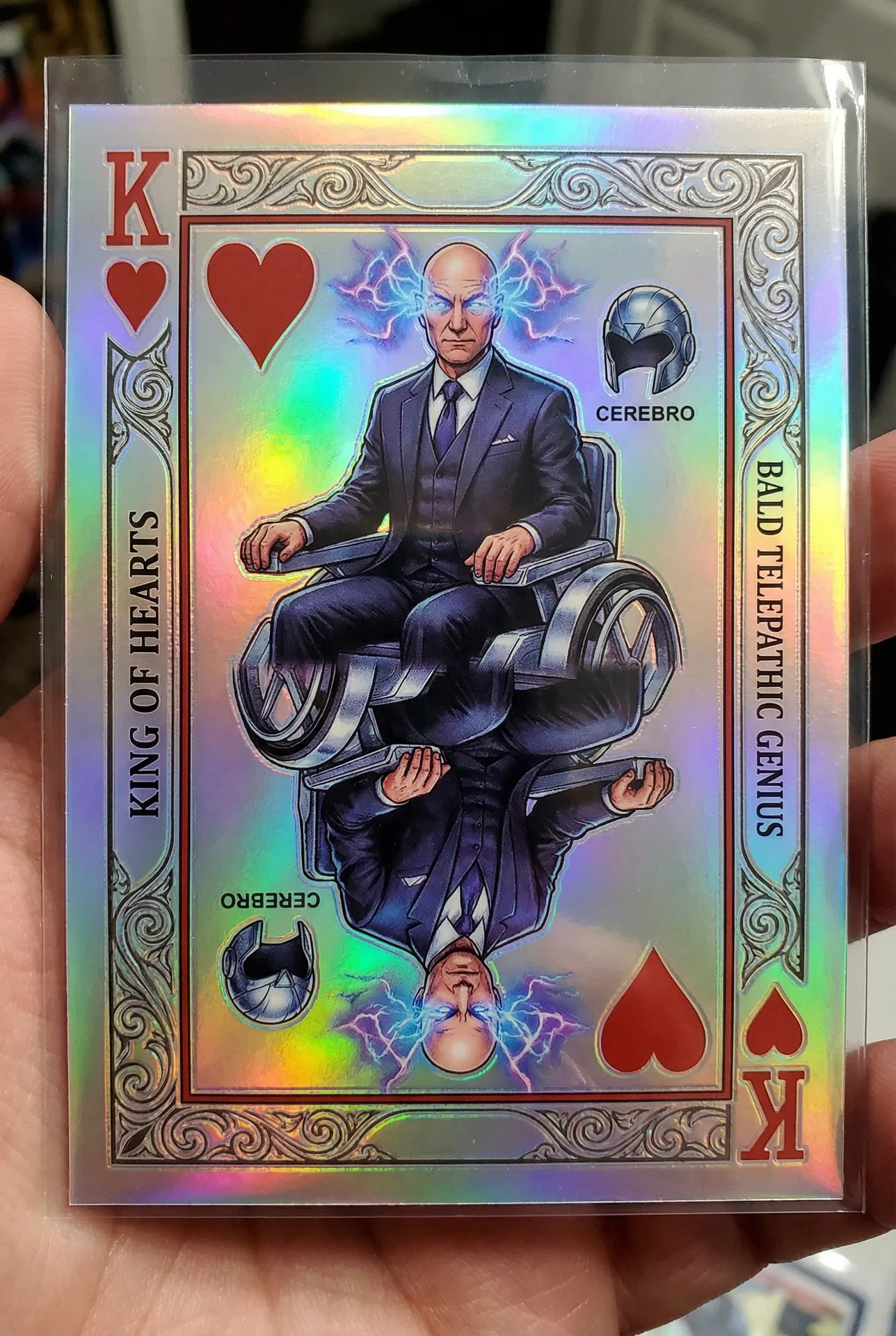 Professor X Hearts King