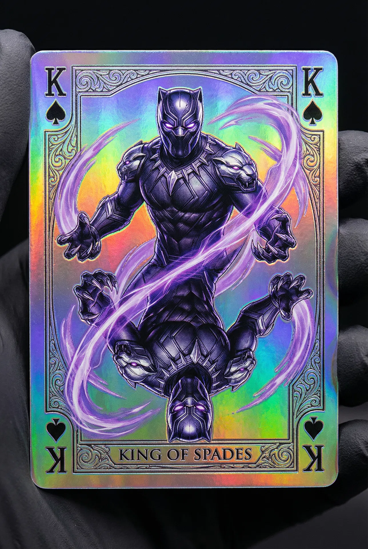 Black Panther Spades King