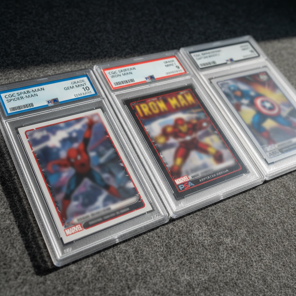 The Graded Advantage: Why Topps Marvel Cards in Slabs Outperform Raw for Long-Term Value