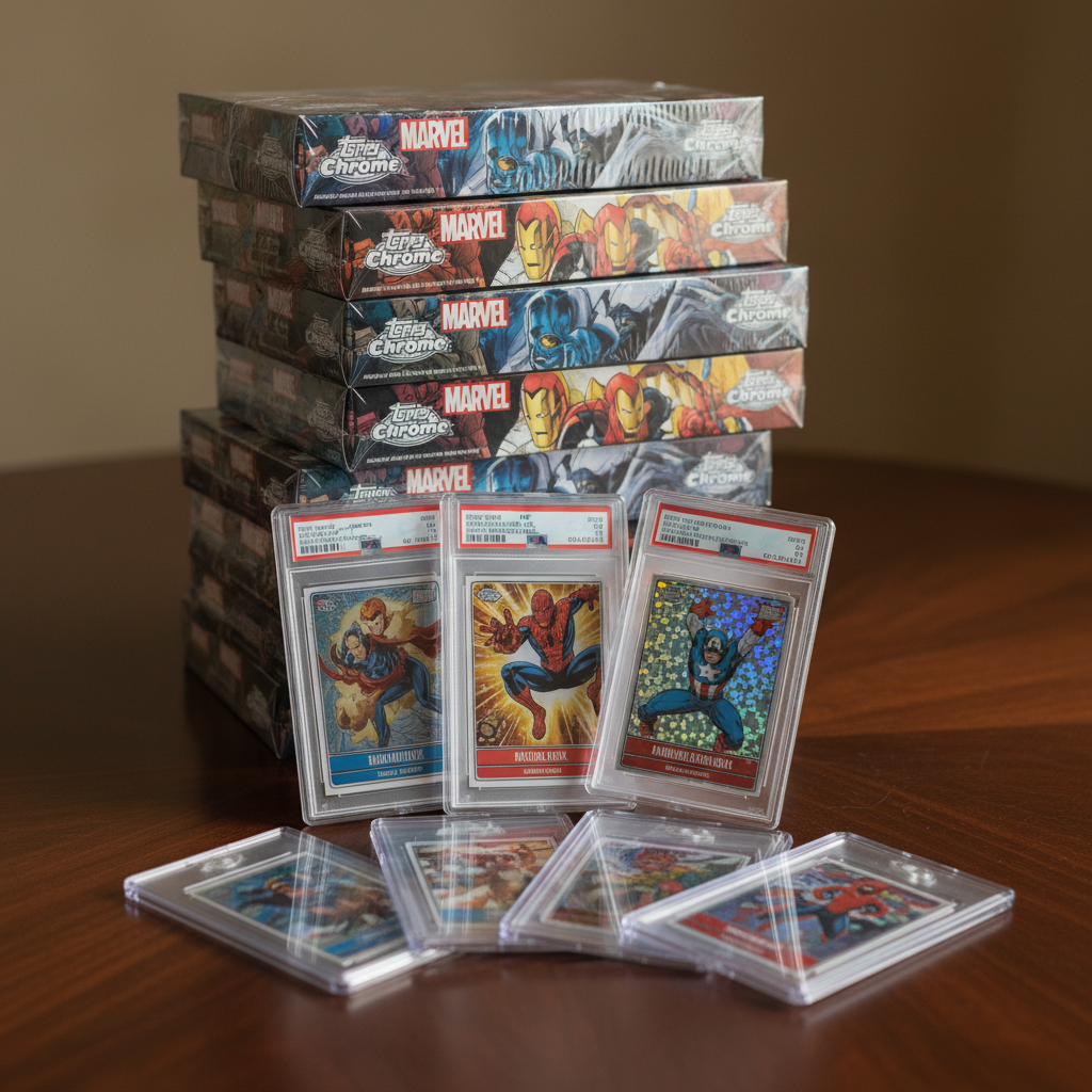 The Reign of Topps: How One Company Became the Undisputed King of Marvel Trading Cards