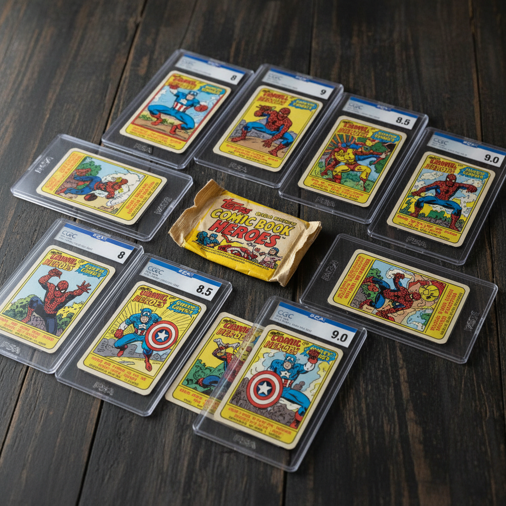 Topps Comic Book Heroes 1976: The Foundational Set That Launched a Hobby