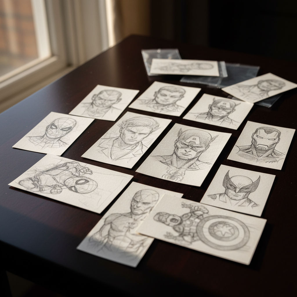 The Art of the Chase: Why Marvel Sketch Cards Are the Ultimate Collector's Grail