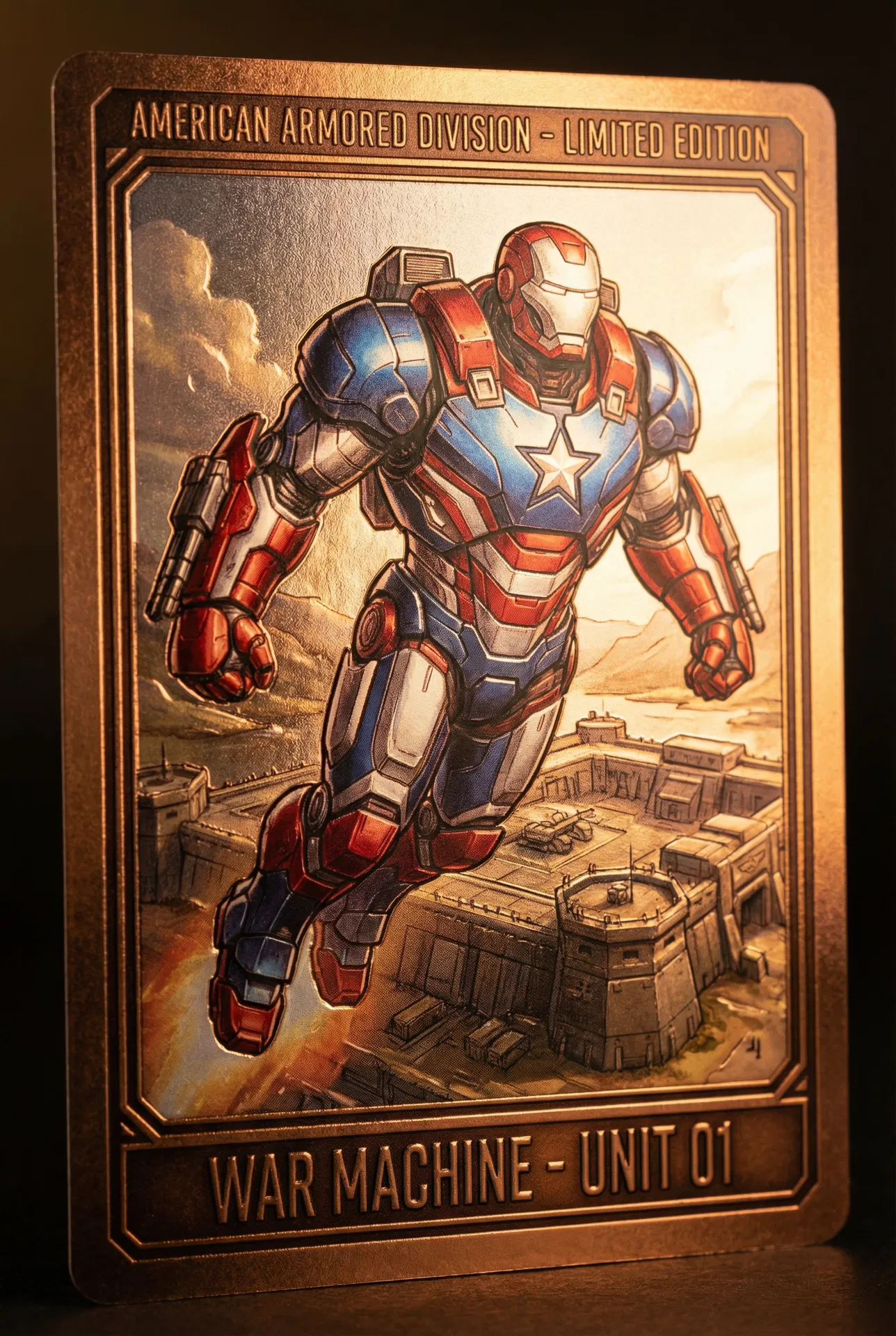 Iron Patriot #22 - 2025 Topps Marvel Mint