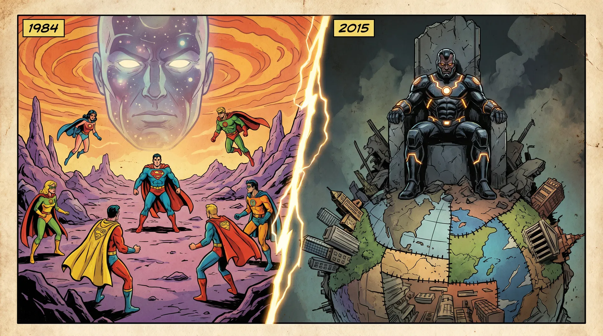 Secret Wars 1984 vs 2015 — A Collector's Guide