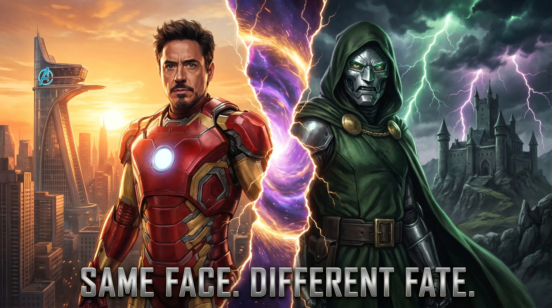 Same Face, Different Fate: Why Robert Downey Jr. Playing Both Tony Stark and Doctor Doom Is Marvel's Greatest Storytelling Gamble