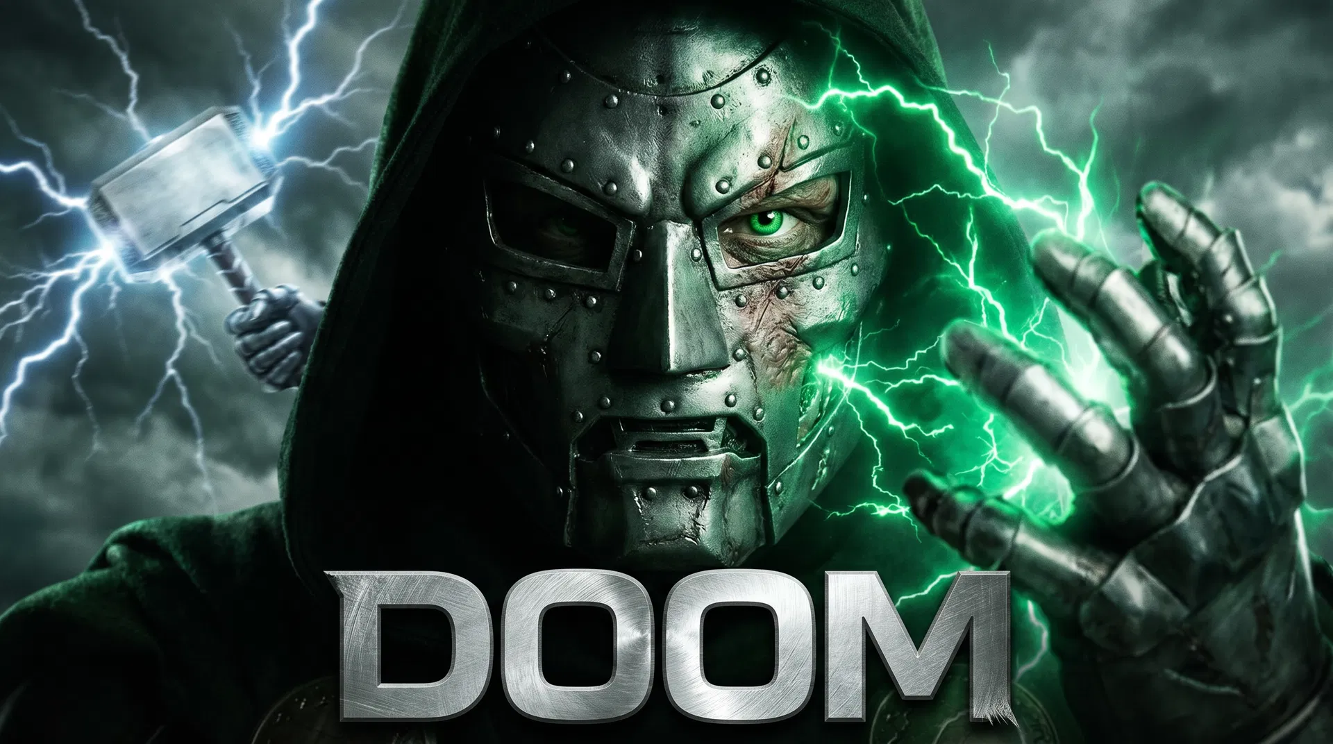Robert Downey Jr.'s Doctor Doom Revealed: Scarred Face, Eastern European Accent, and He Catches Mjolnir