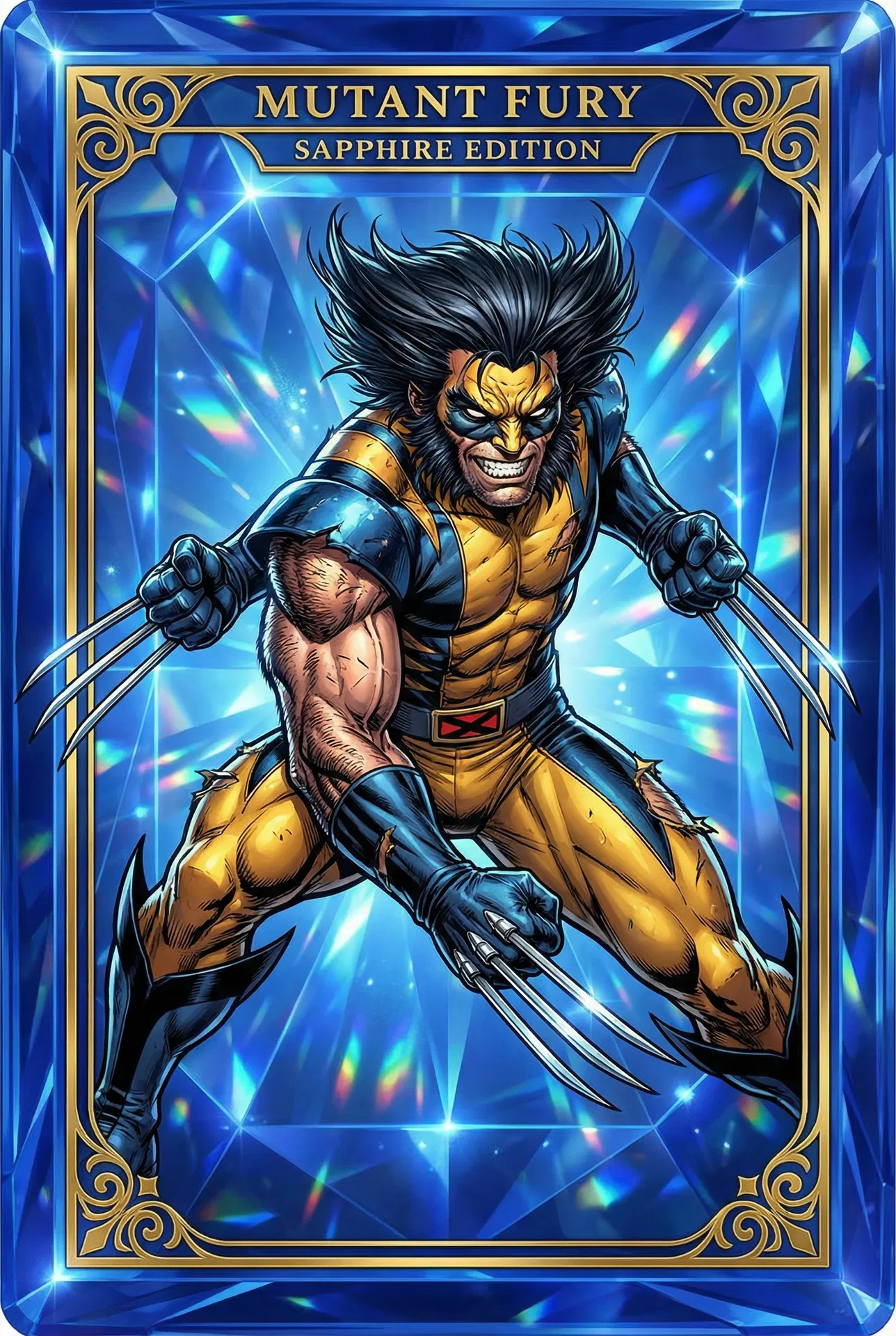 Wolverine #103 - 2025 Topps Marvel Sapphire