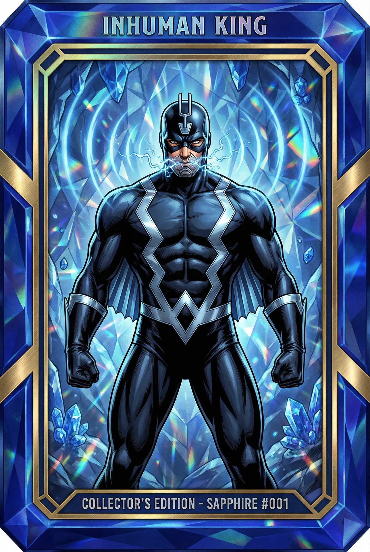 Black Bolt #116 - 2025 Topps Marvel Sapphire