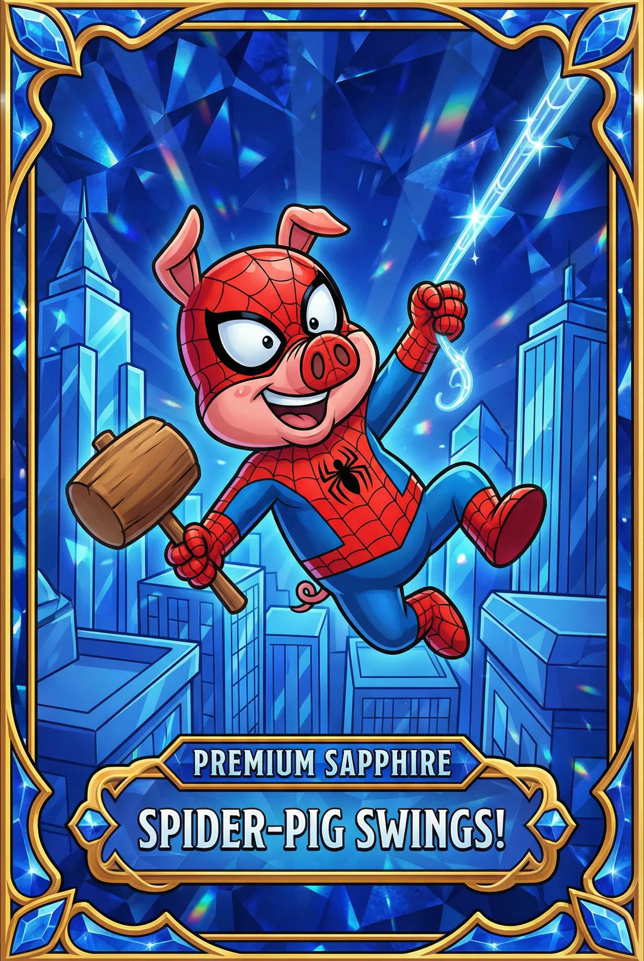 Spider-Ham #142 - 2025 Topps Marvel Sapphire