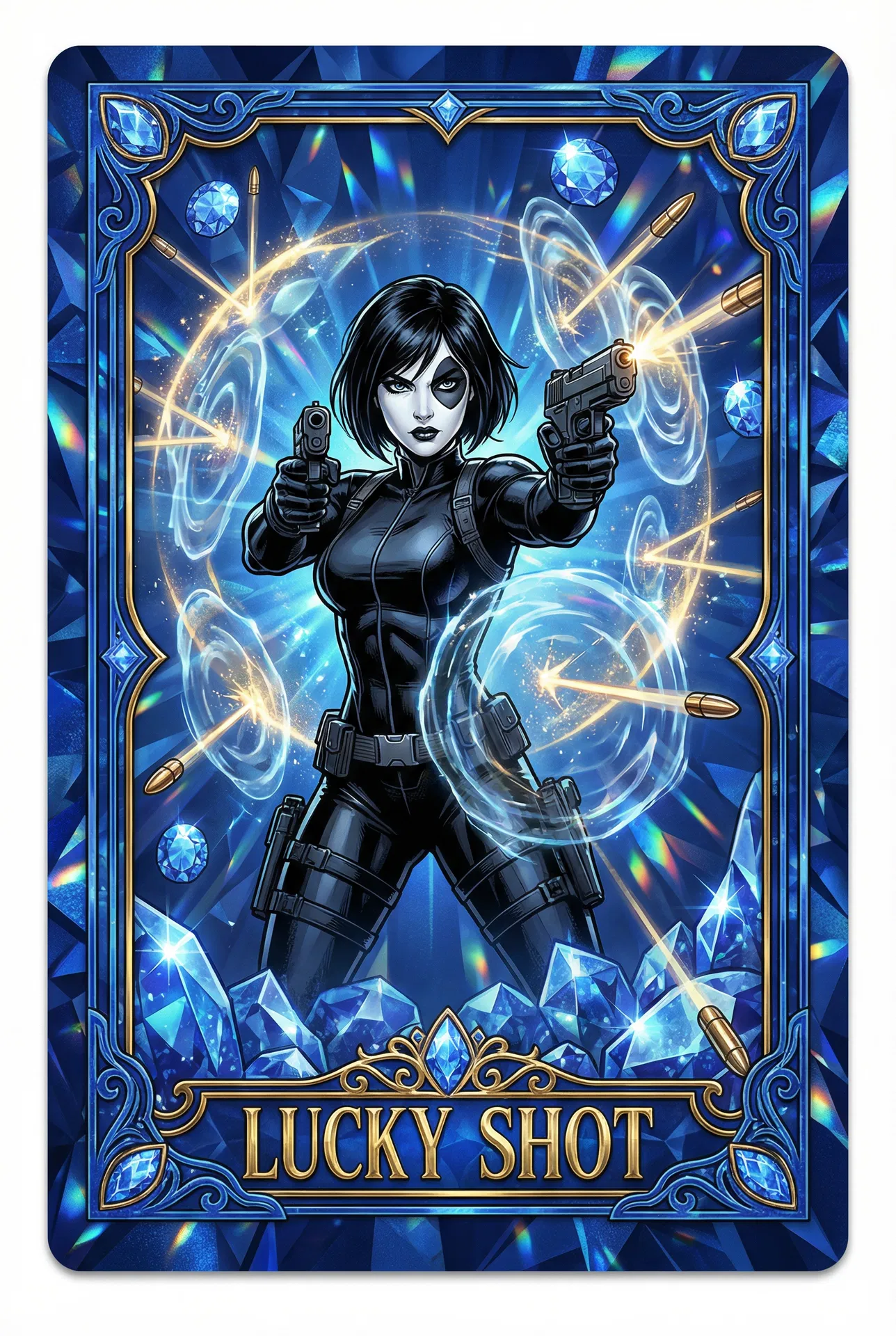 Domino #154 - 2025 Topps Marvel Sapphire