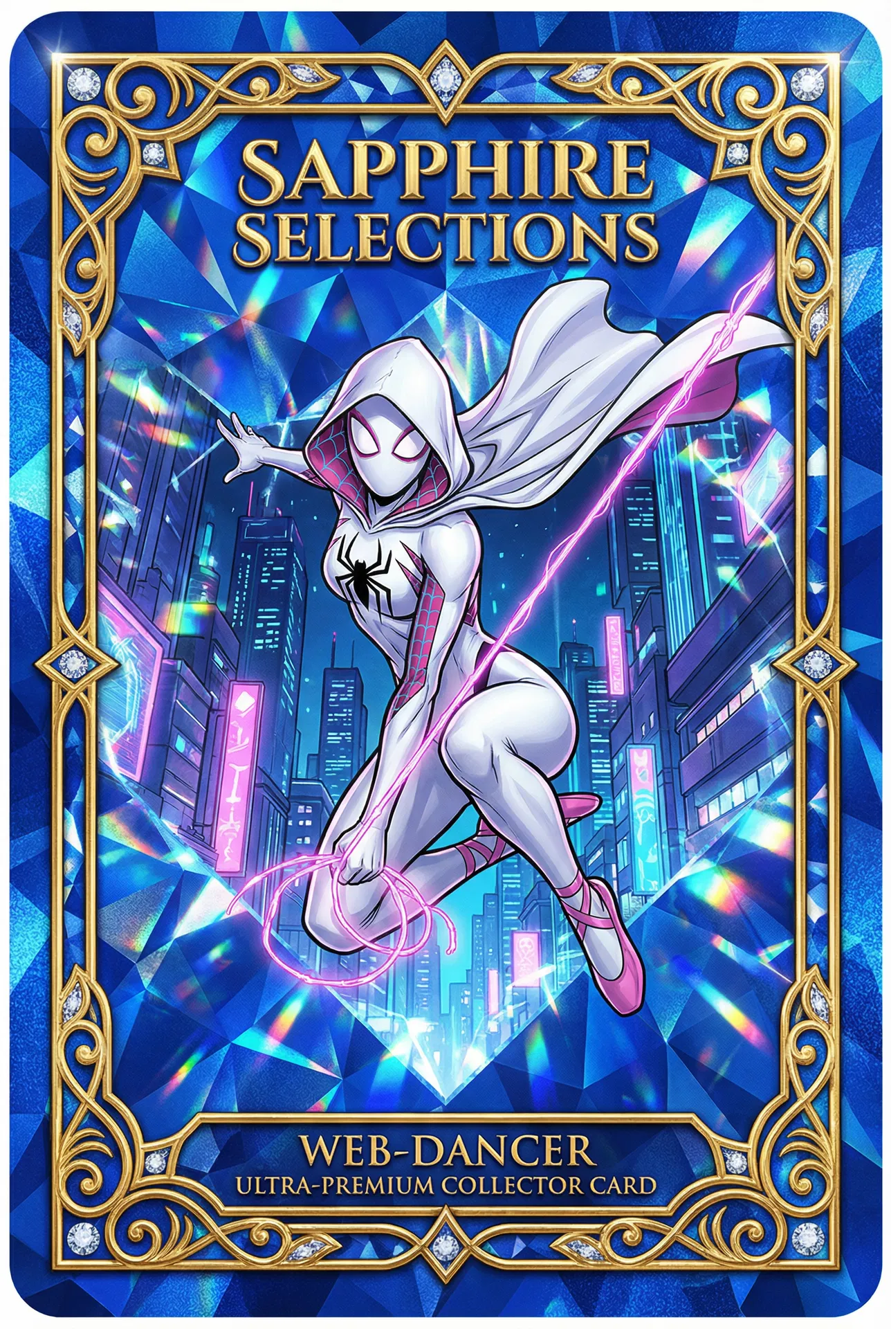 Ghost-Spider #SS-2 - 2025 Topps Marvel Sapphire