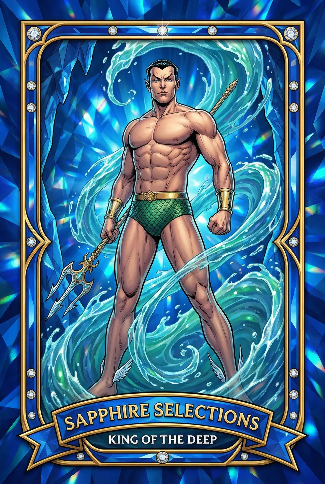 Namor The Sub-Mariner #SS-6 - 2025 Topps Marvel Sapphire