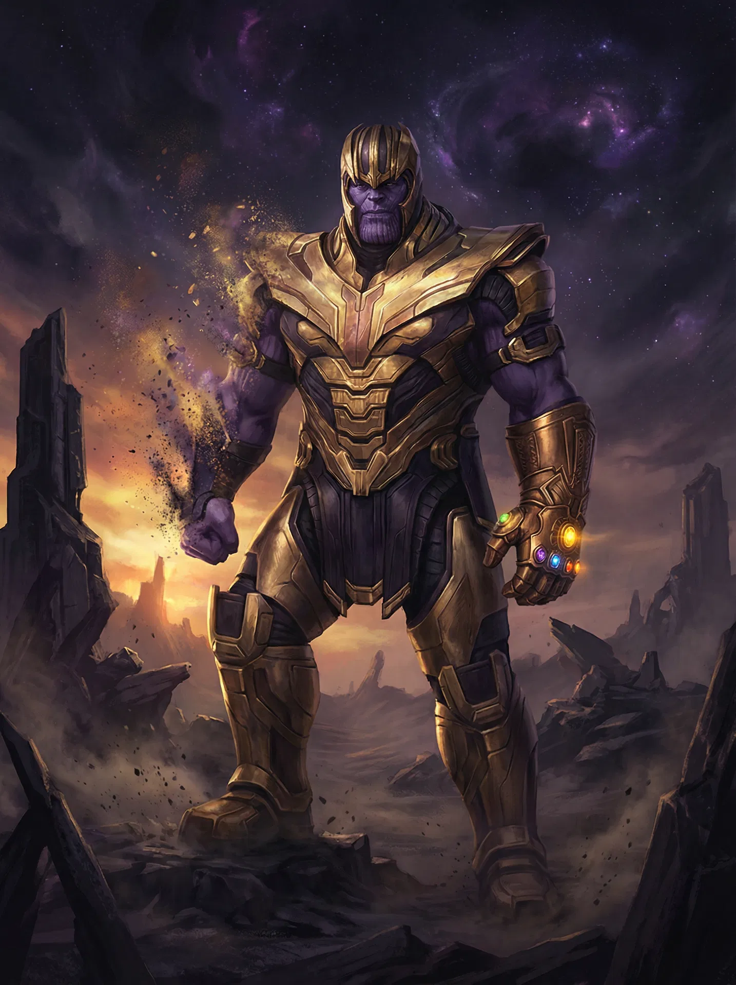 Thanos Avengers: Endgame Phase Three #S-100