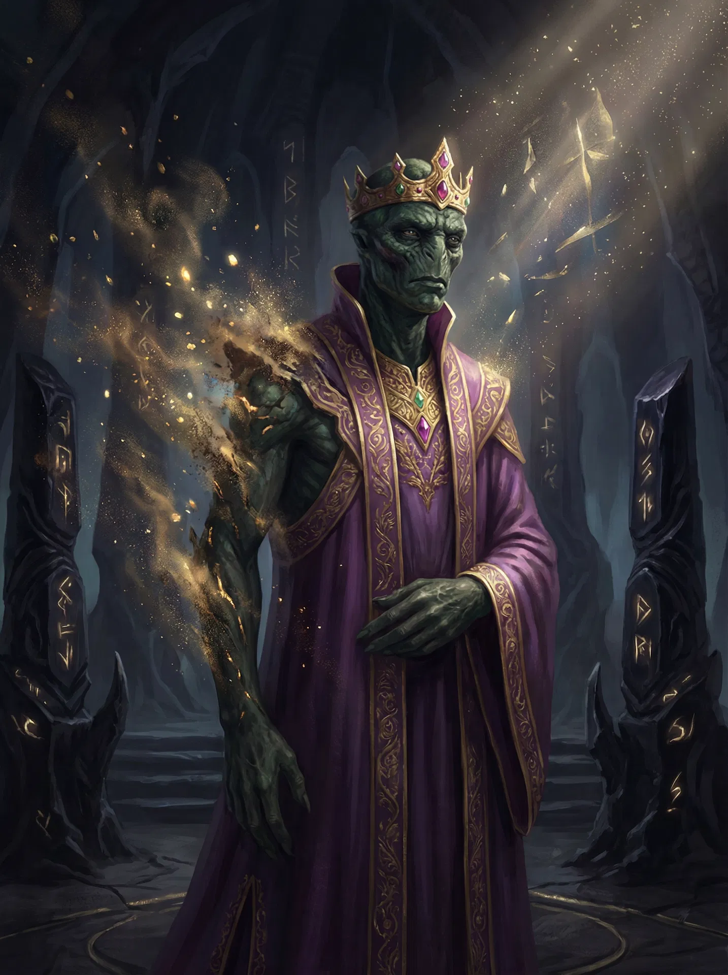 Emperor Dro'ge The Marvels Phase Five #S-158