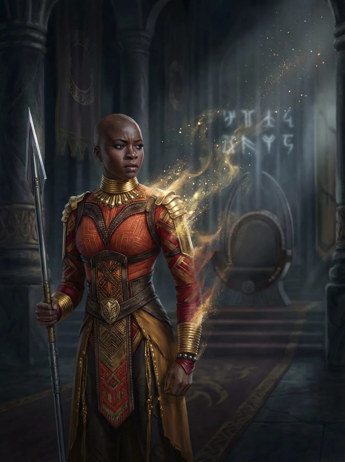 Okoye Black Panther Phase Three #S-82 - 2025 Topps Marvel Studios