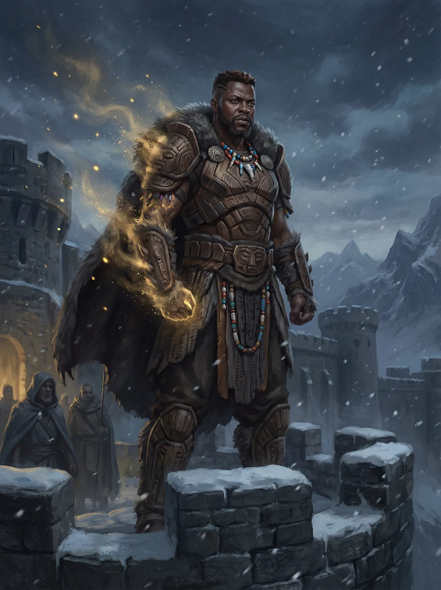 M'Baku Black Panther Phase Three #S-83 - 2025 Topps Marvel Studios