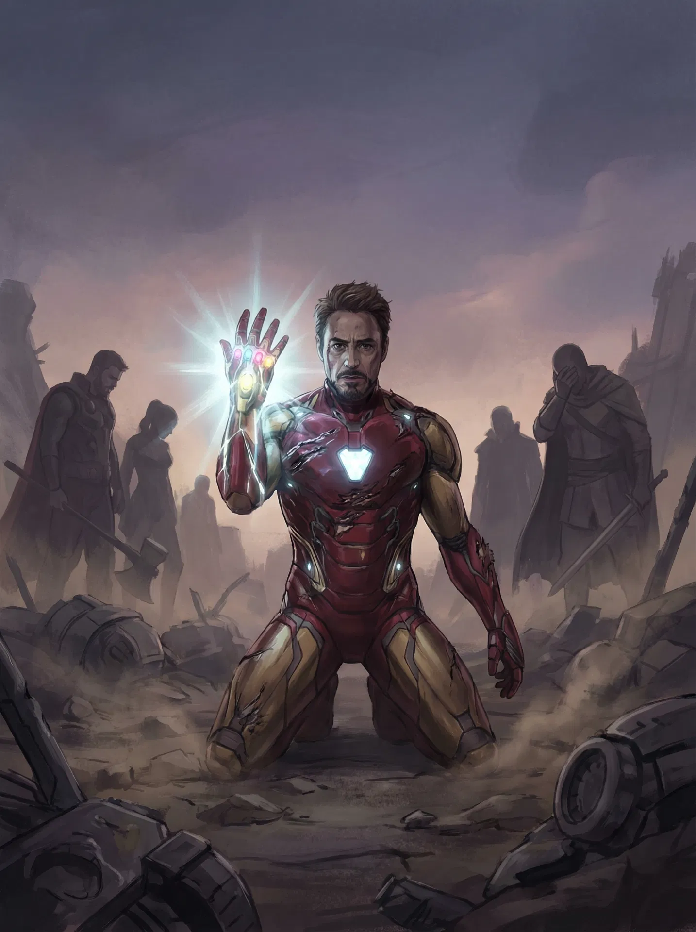 Tony Stark's Final Stand #ST-22 - 2025 Topps Marvel Studios: The Collector