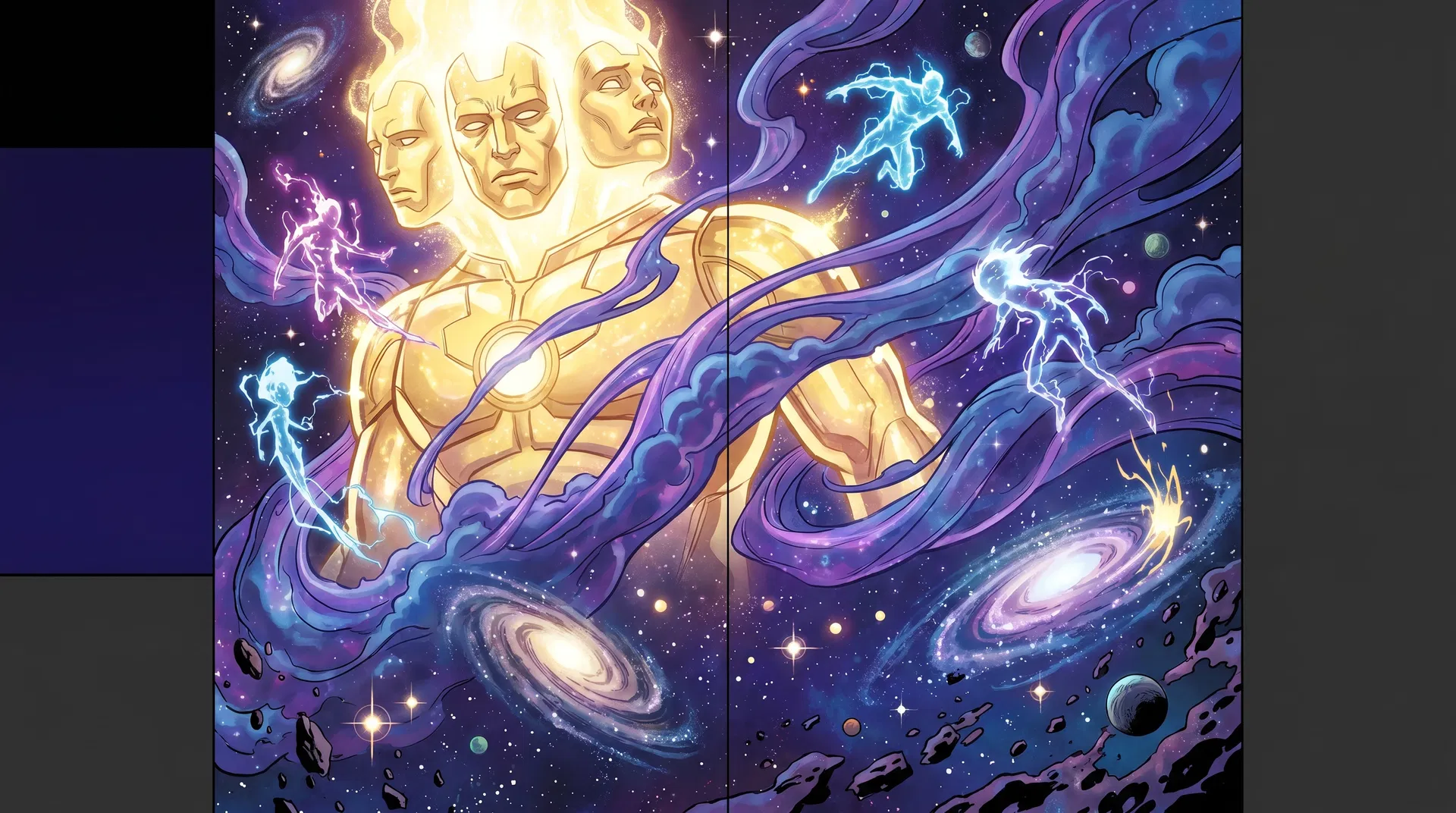 Cosmic entities of the Marvel Universe — The Living Tribunal and abstract cosmic beings