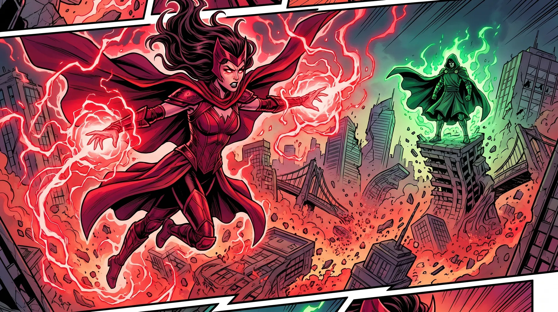 Scarlet Witch and Loki — reality warpers of the Marvel Universe