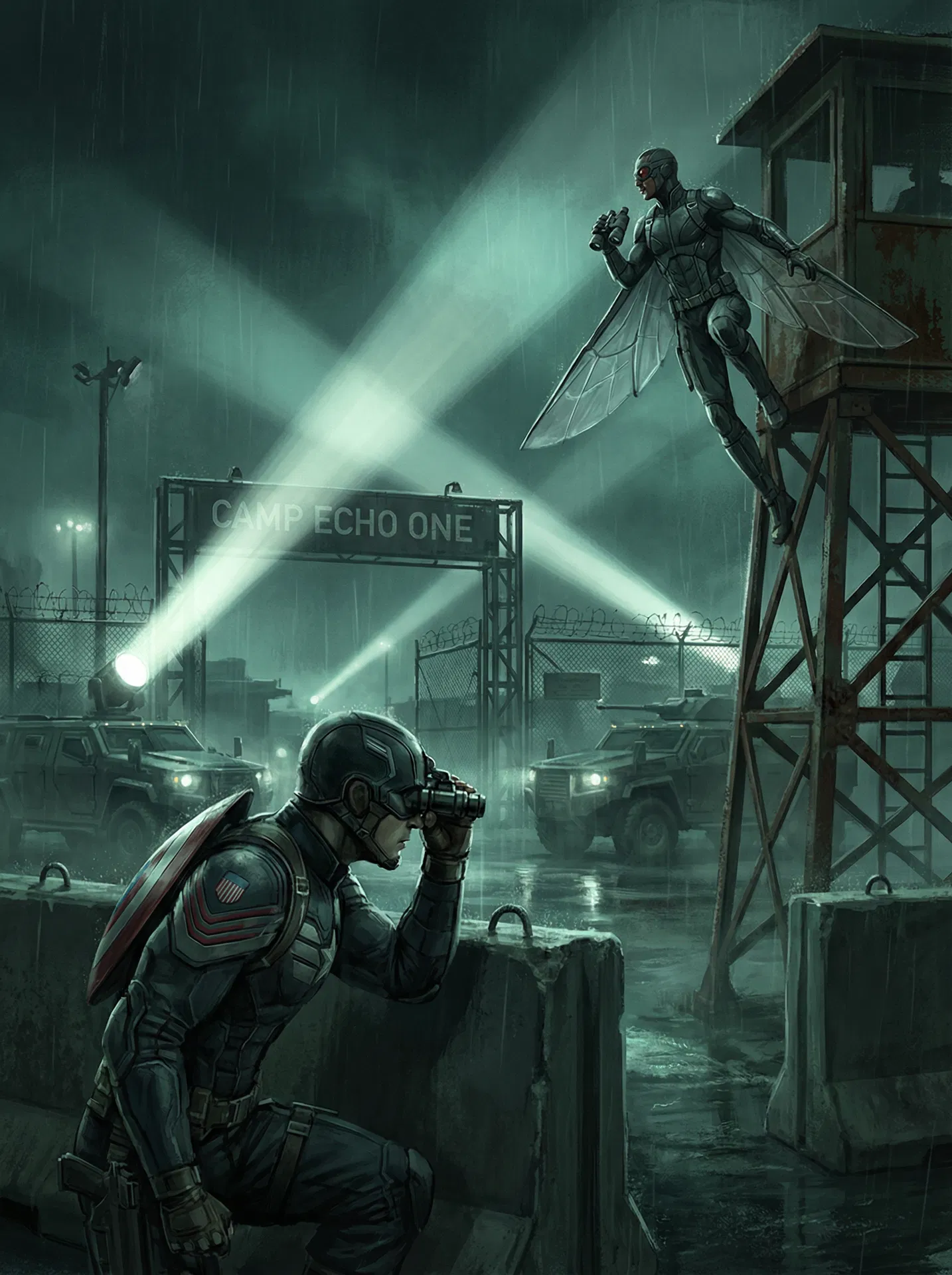 Sneaking Into Camp Echo One