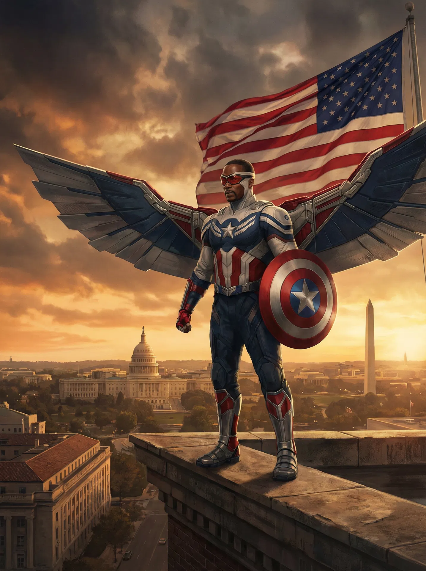 Captain America #BNW-1