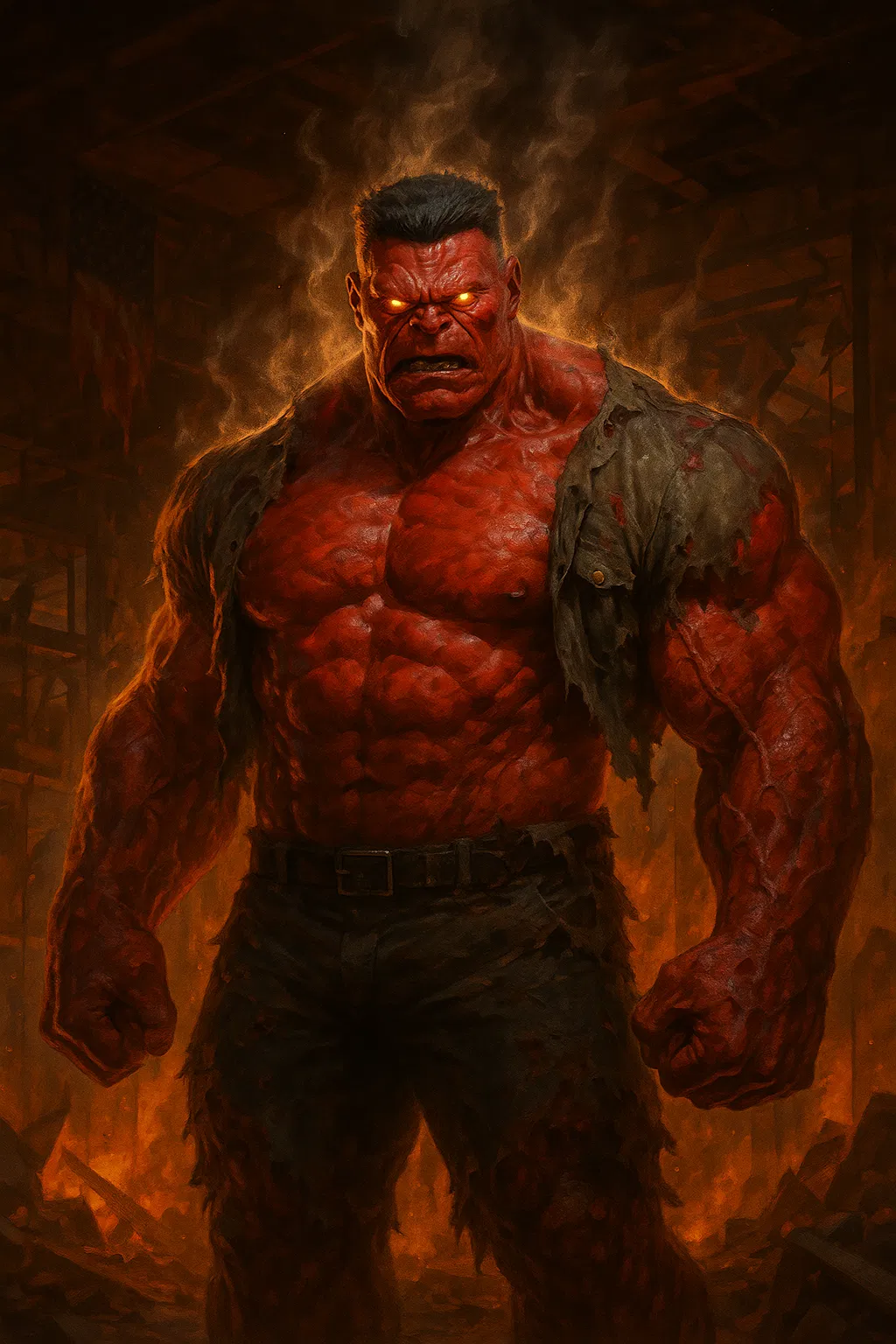 Red Hulk President Thaddeus Ross Captain America: Brave New World Phase Five DEBUT