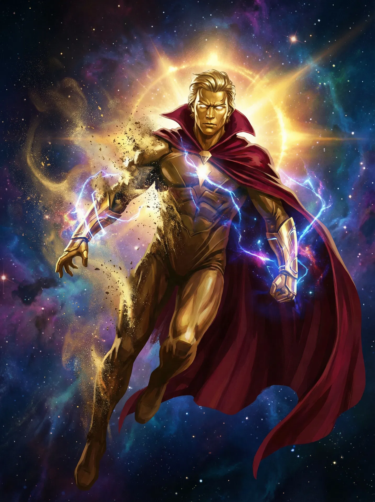 Adam Warlock Guardians of the Galaxy Vol. 3 Phase Five #S-149 - 2025 Topps Marvel Studios