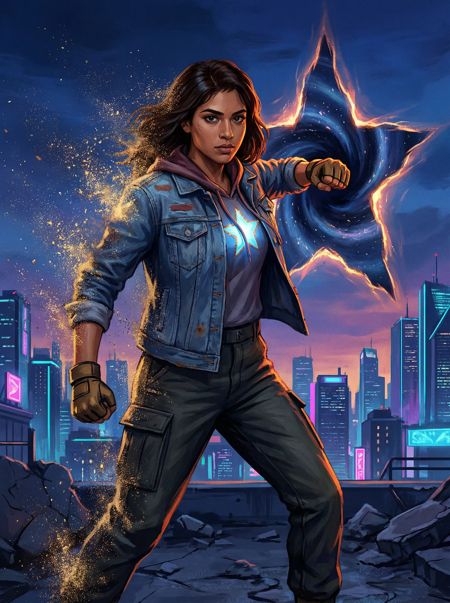 America Chavez Doctor Strange in the Multiverse of Phase Four #S-131