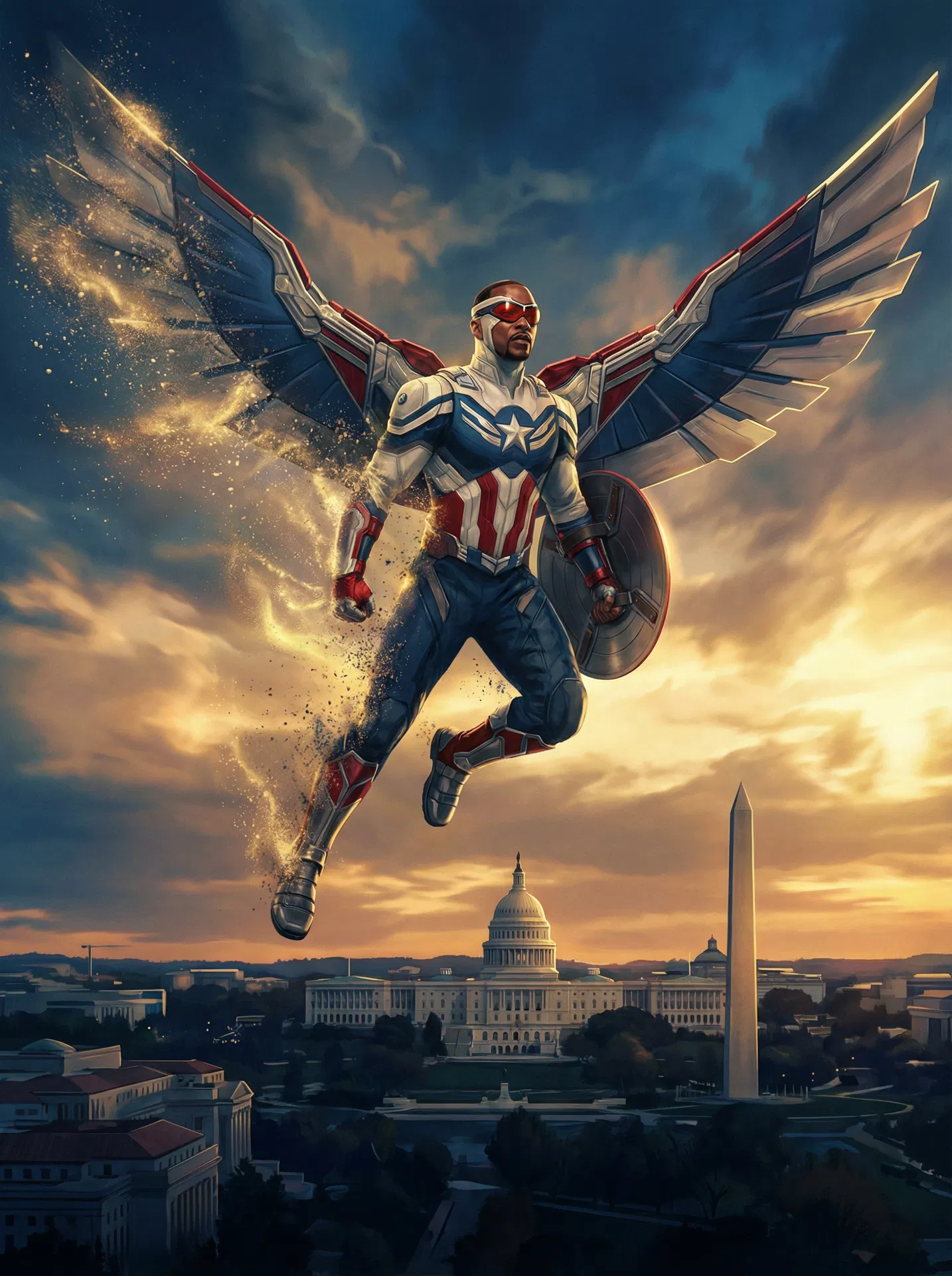 Captain America Sam Wilson Captain America: Brave New World Phase Five #S-167