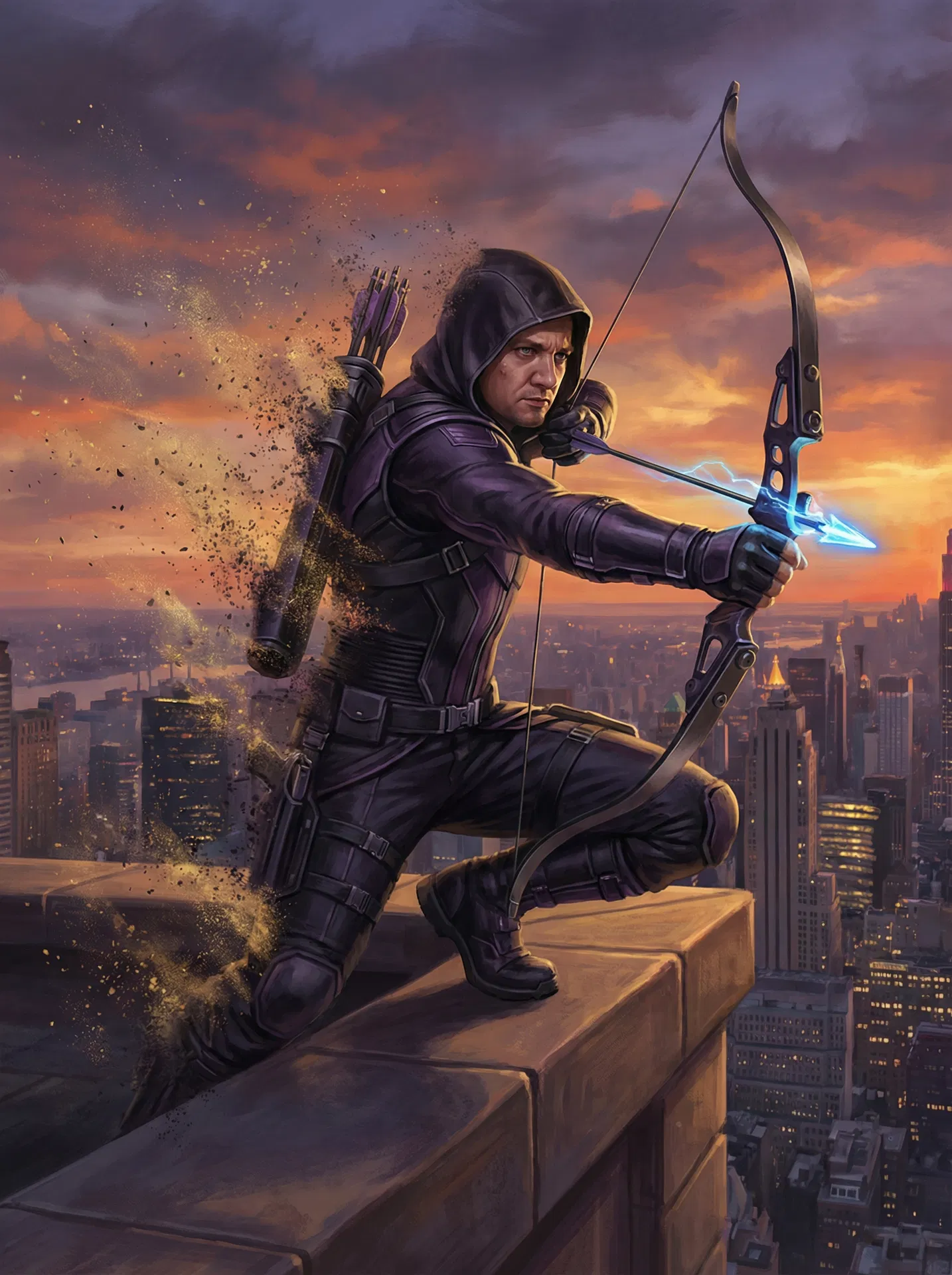 Hawkeye Clint Barton Marvel's The Avengers Phase One #S-28 - 2025 Topps Marvel Studios