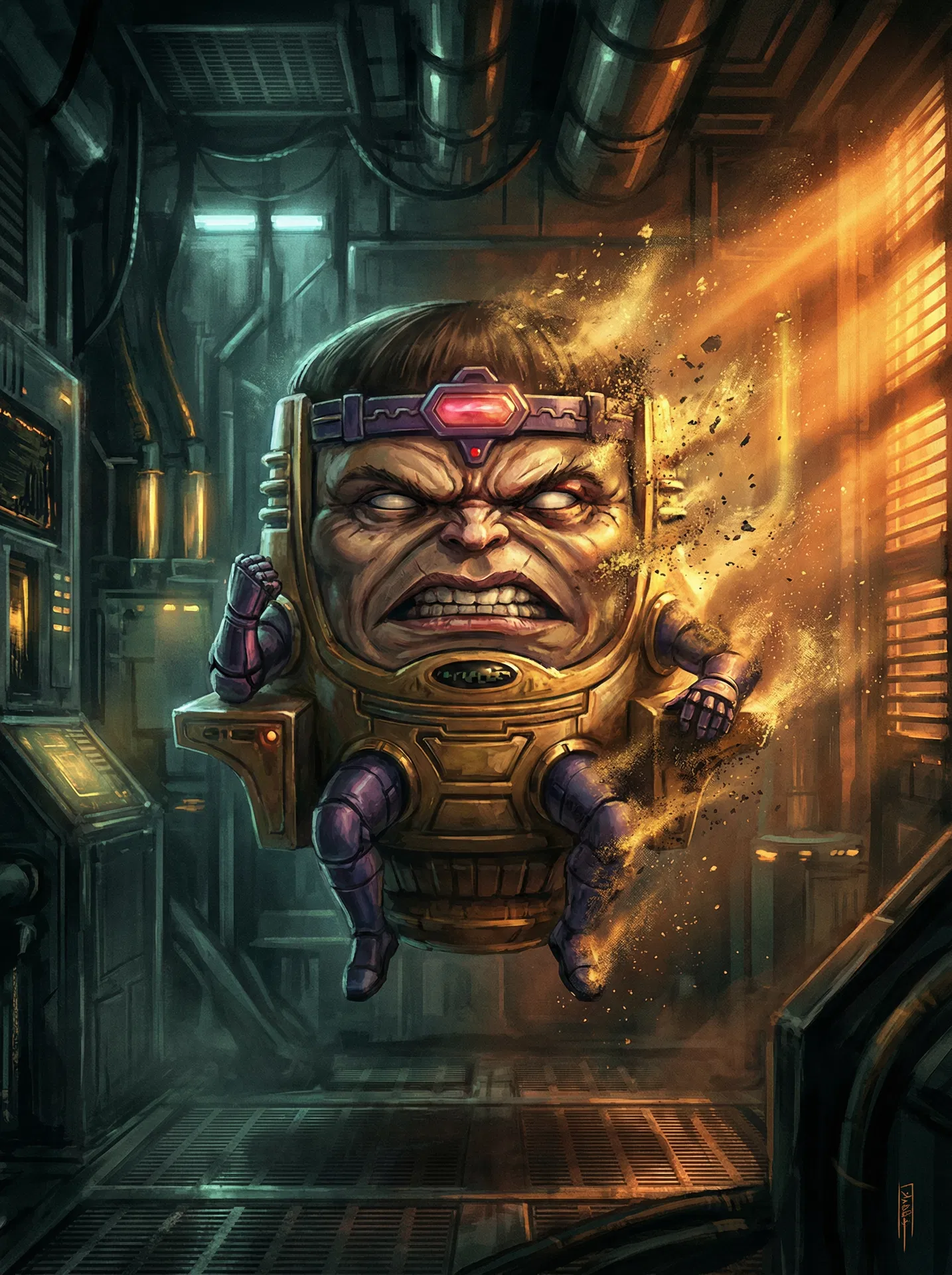 M.O.D.O.K. Darren Cross Ant-Man and the Wasp: Quantumania Phase Five #S-147 - 2025 Topps Marvel Studios