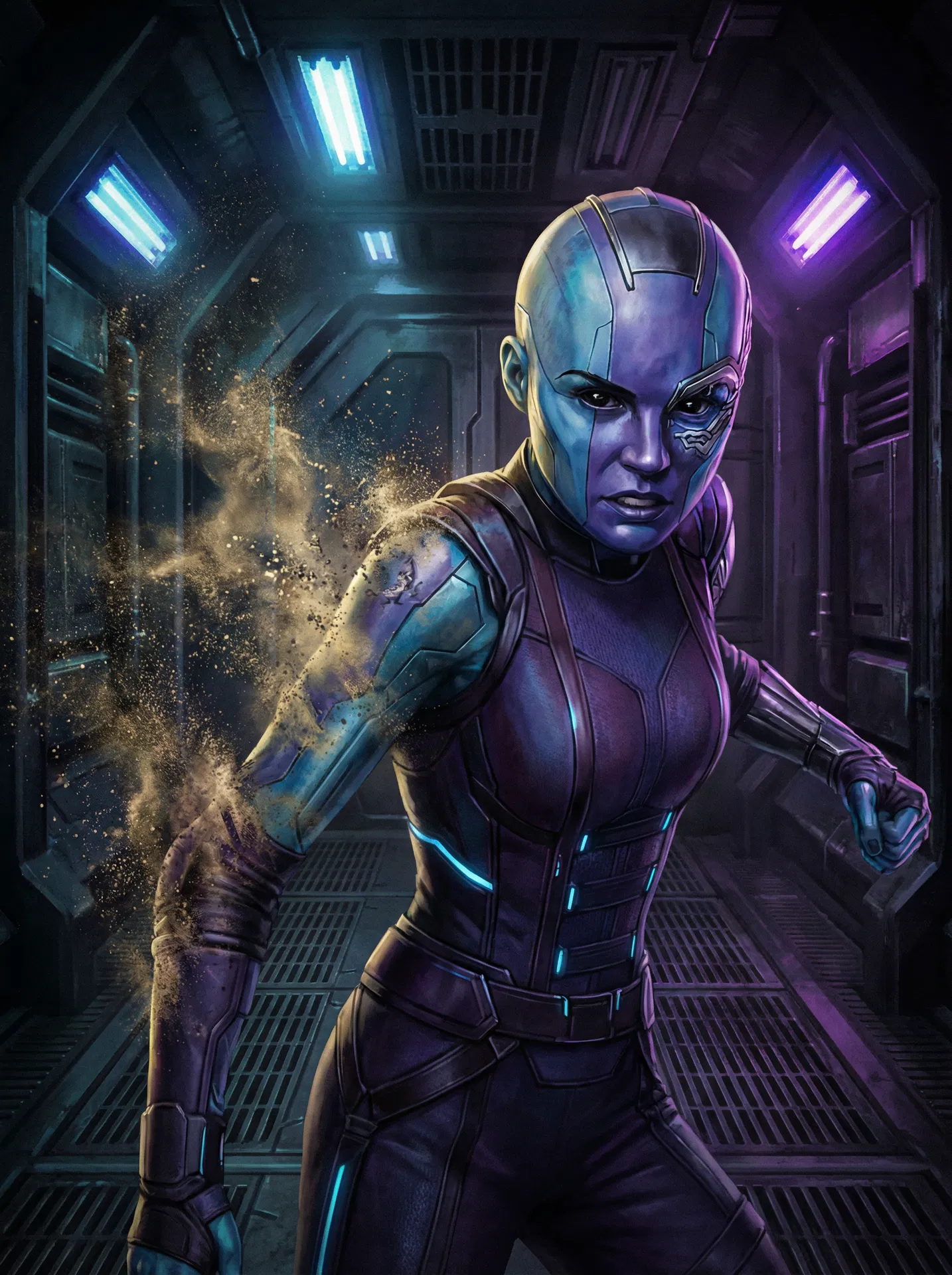 Nebula Guardians of the Galaxy Vol. 1 Phase Two #S-45 - 2025 Topps Marvel Studios