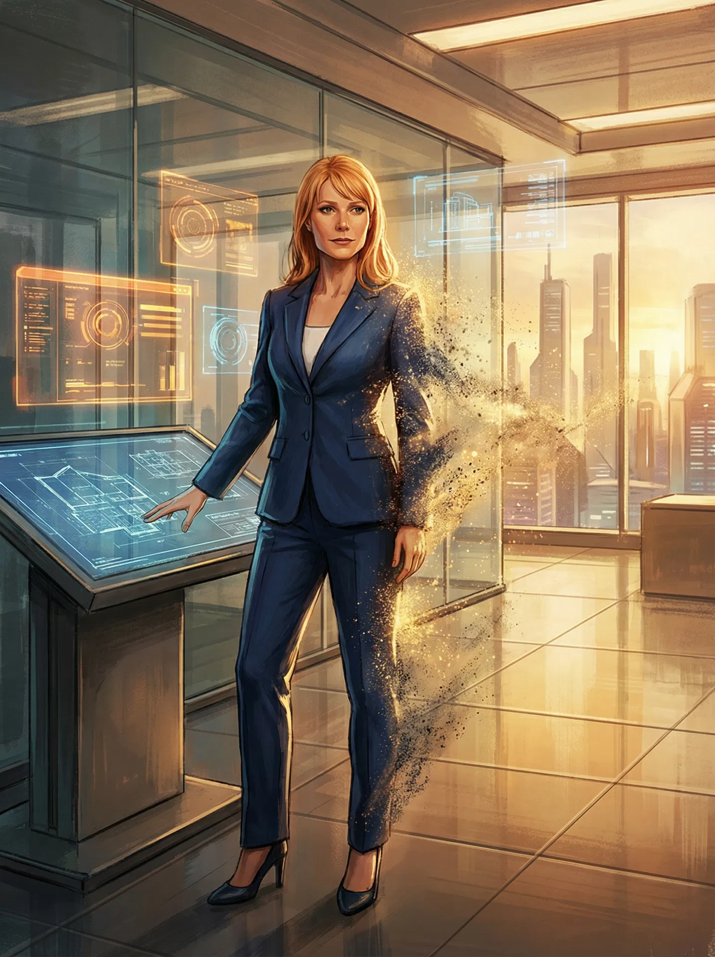 Pepper Potts Iron Man 2 Phase One #S-5