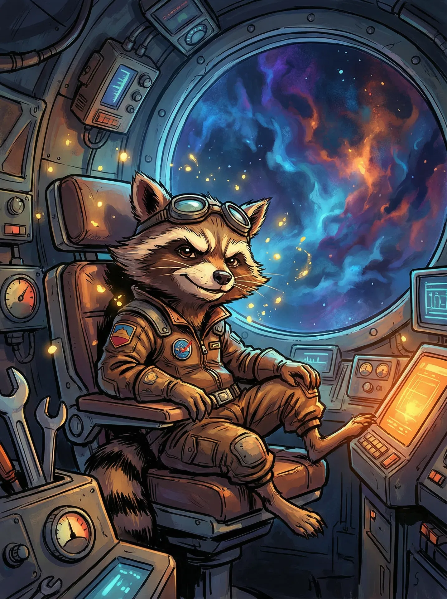 Rocket Guardians of the Galaxy Vol. 1 Phase Two #S-43 - 2025 Topps Marvel Studios